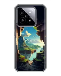 Чохол для Xiaomi 14 з картинкою «Вид з печери»