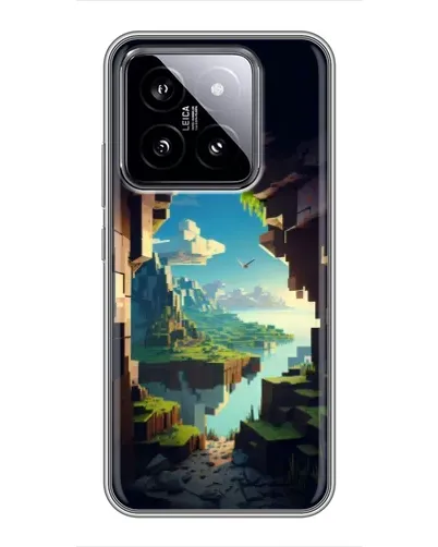Чохол для Xiaomi 14 з картинкою «Вид з печери»