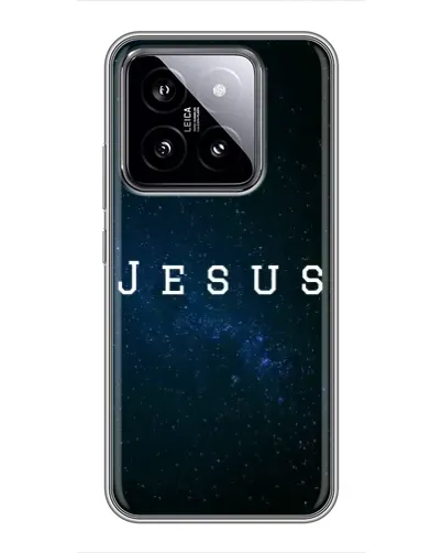 Чохол для Xiaomi 14 з картинкою «Зоряне небо Jesus»
