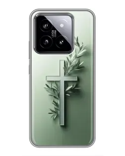 Чехол для Xiaomi 14 с картинкой «Оливковая ветвь»