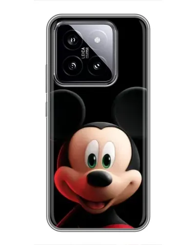 Чехол для Xiaomi 14 с картинкой «Улыбающийся Микки Маус»