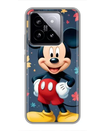 Чехол для Xiaomi 14 с картинкой «Осенний Mickey Mouse»