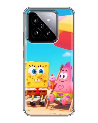 Чехол для Xiaomi 14 с картинкой «Отдых на пляже»