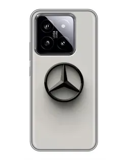 Чехол для Xiaomi 14 с картинкой «Mercedes Maybach стиль»