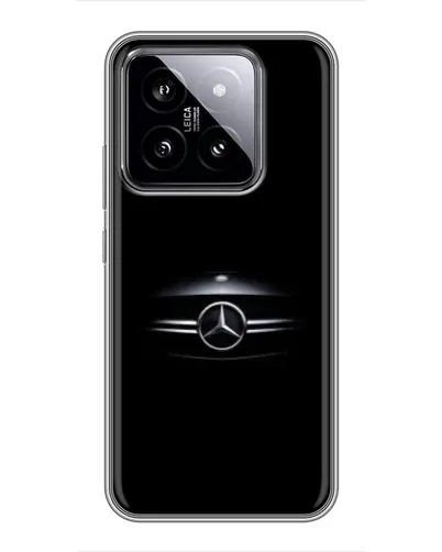 Чехол для Xiaomi 14 с картинкой «Mercedes — абстрактные линии» Чехол для Xiaomi 14 с картинкой «Mercedes — абстрактные линии»