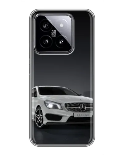 Чехол для Xiaomi 14 с картинкой «Mercedes AMG GT Silver» Чехол для Xiaomi 14 с картинкой «Mercedes AMG GT Silver»