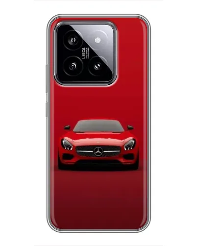 Чехол для Xiaomi 14 с картинкой «Красный Mercedes AMG» Чехол для Xiaomi 14 с картинкой «Красный Mercedes AMG»