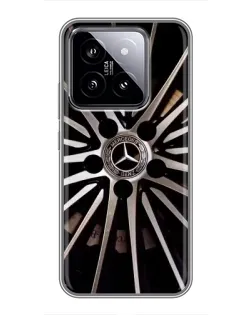 Чехол для Xiaomi 14 с картинкой «Диск Mercedes»