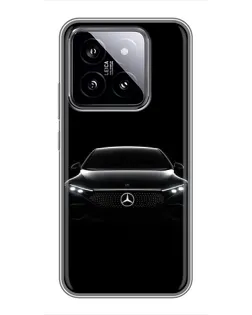 Чехол для Xiaomi 14 с картинкой «Mercedes Vision — концепт»