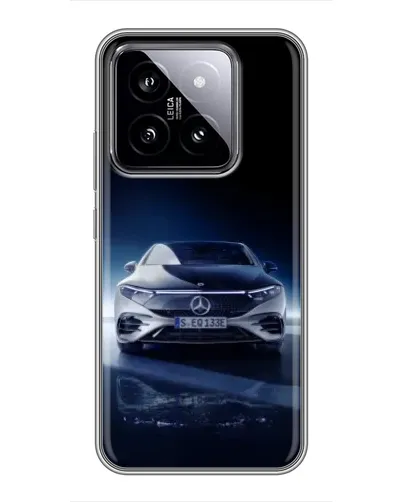 Чехол для Xiaomi 14 с картинкой «Ночной Mercedes EQ» Чехол для Xiaomi 14 с картинкой «Ночной Mercedes EQ»