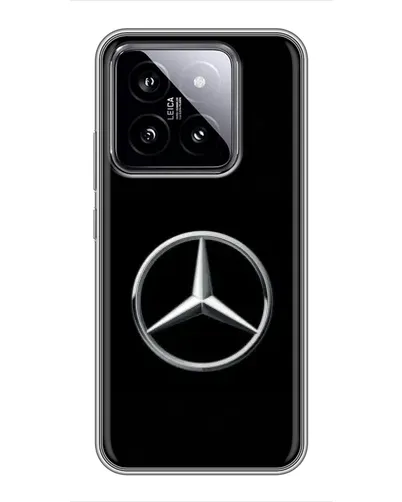 Чехол для Xiaomi 14 с картинкой «Mercedes классический лого» Чехол для Xiaomi 14 с картинкой «Mercedes классический лого»
