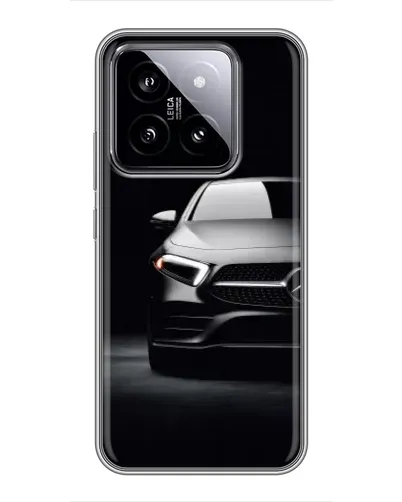 Чехол для Xiaomi 14 с картинкой «Свет фар Mercedes» Чехол для Xiaomi 14 с картинкой «Свет фар Mercedes»