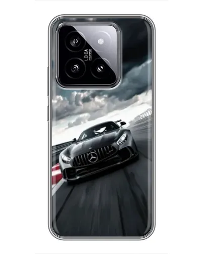 Чехол для Xiaomi 14 с картинкой «Гоночный Mercedes AMG» Чехол для Xiaomi 14 с картинкой «Гоночный Mercedes AMG»