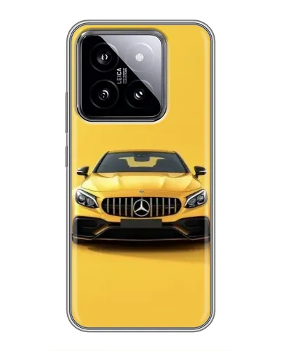 Чехол для Xiaomi 14 с картинкой «Желтый Mercedes GT» Чехол для Xiaomi 14 с картинкой «Желтый Mercedes GT»