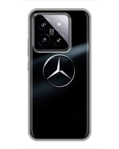 Чехол для Xiaomi 14 с картинкой «Mercedes на металле» Чехол для Xiaomi 14 с картинкой «Mercedes на металле»