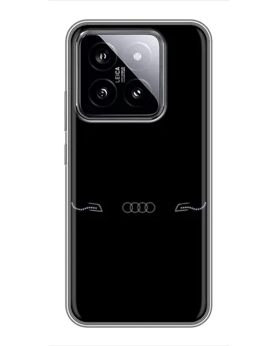 Чохол для Xiaomi 14 з картинкою «Audi — світловий підпис»