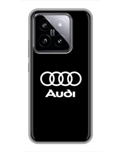 Чохол для Xiaomi 14 з картинкою «Класичне лого Audi»
