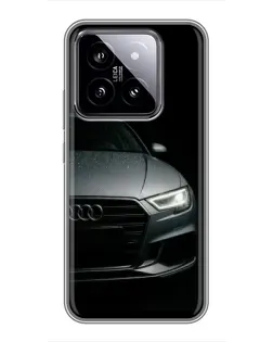 Чохол для Xiaomi 14 з картинкою «Audi — деталізація кузова»
