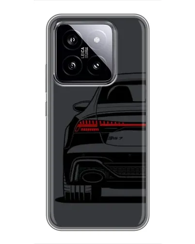 Чохол для Xiaomi 14 з картинкою «Задня частина Audi — арт»