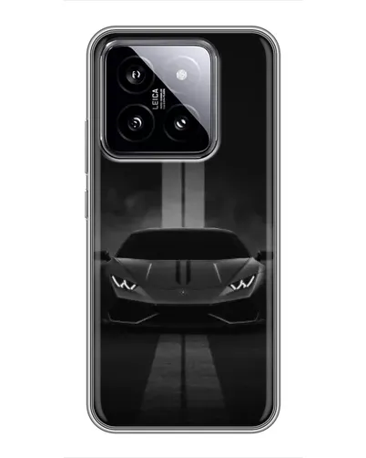 Чохол для Xiaomi 14 з картинкою «Lamborghini симетрія доріг»