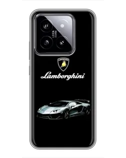 Чохол для Xiaomi 14 з картинкою «Логотип Lamborghini класика»