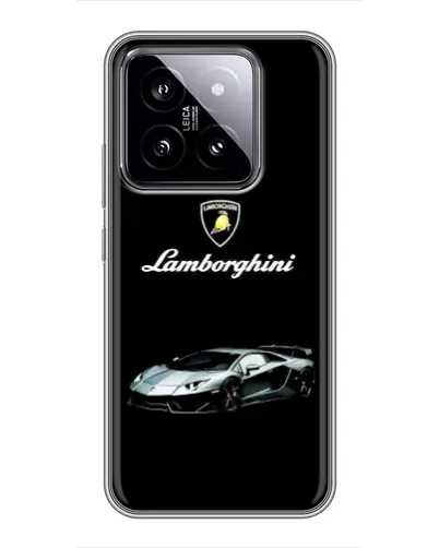 Чохол для Xiaomi 14 з картинкою «Логотип Lamborghini класика»