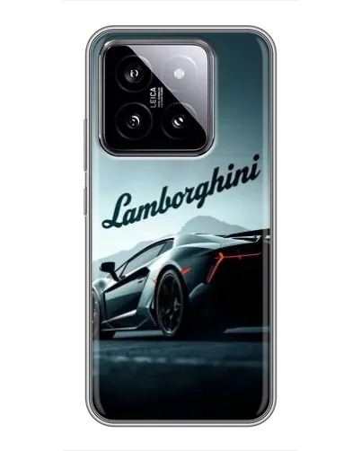 Чохол для Xiaomi 14 з картинкою «Класичний Lamborghini надпис»