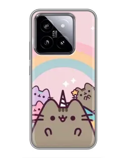 Чехол для Xiaomi 14 с картинкой «Единорог Pusheen» Чехол для Xiaomi 14 с картинкой «Единорог Pusheen»