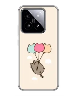 Чохол для Xiaomi 14 з картинкою «Пушин на кульках»