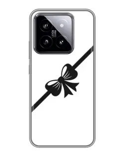 Чехол для Xiaomi 14 с картинкой «Диагональный бант»