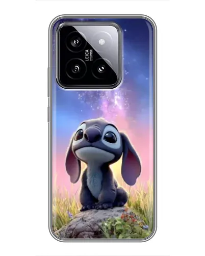Чехол для Xiaomi 14 с картинкой «Стич на рассвете» Чехол для Xiaomi 14 с картинкой «Стич на рассвете»