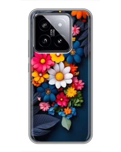 Чохол для Xiaomi 14 з картинкою «Квіткова феєрія»