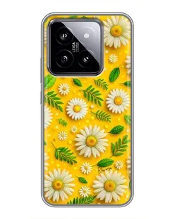 Чохол для Xiaomi 14 з картинкою «Ромашкове сонце» Чохол для Xiaomi 14 з картинкою «Ромашкове сонце»