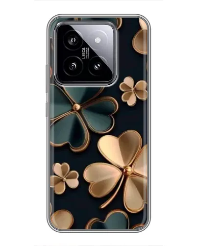 Чохол для Xiaomi 14 з картинкою «Конюшина в золоті»