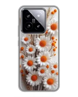 Чохол для Xiaomi 14 з картинкою «Білі сухоцвіти» Чохол для Xiaomi 14 з картинкою «Білі сухоцвіти»