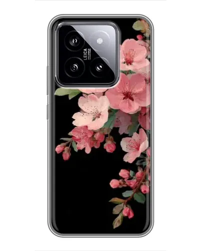 Чохол для Xiaomi 14 з картинкою «Рожева гілка сакури»