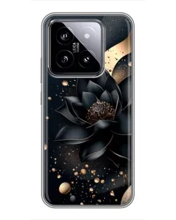 Чохол для Xiaomi 14 з картинкою «Чорний лотос» Чохол для Xiaomi 14 з картинкою «Чорний лотос»