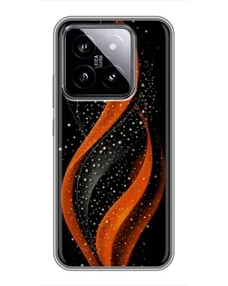 Чохол для Xiaomi 14 з картинкою «Вогняна зоряна хвиля»