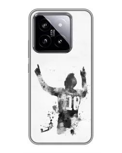 Чехол для Xiaomi 14 с картинкой «Messi ART» Чехол для Xiaomi 14 с картинкой «Messi ART»