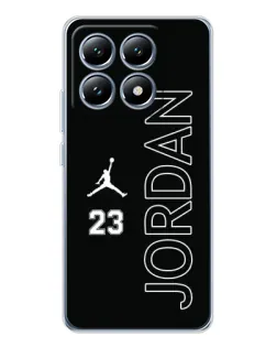 Чехол для Xiaomi 14T Pro с картинкой «Jordan Vertical»