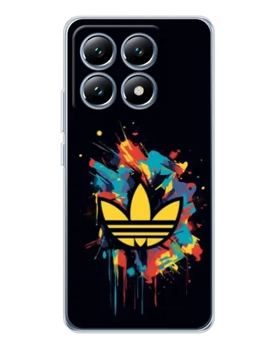 Чехол для Xiaomi 14T Pro с картинкой «Adidas Splash»
