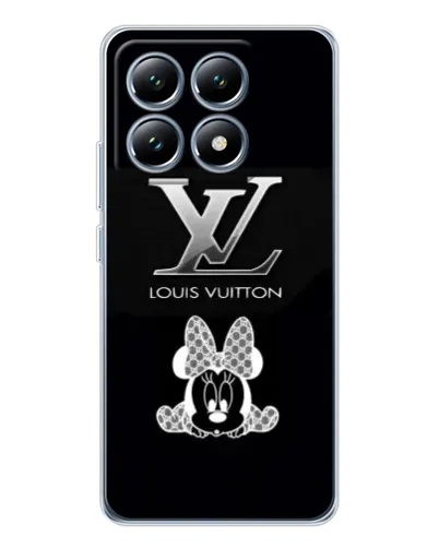 Чехол для Xiaomi 14T Pro с картинкой «LV и Минни Маус»