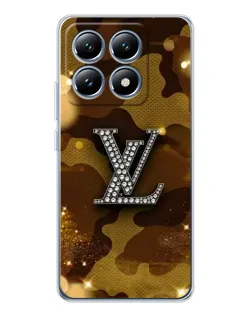Чехол для Xiaomi 14T Pro с картинкой «Камуфляжный Louis Vuitton»
