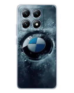 Чехол для Xiaomi 14T Pro с картинкой «Логотип BMW — лед» Чехол для Xiaomi 14T Pro с картинкой «Логотип BMW — лед»