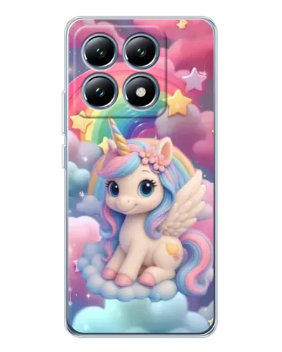 Чехол для Xiaomi 14T Pro с картинкой «Маленький единорог»