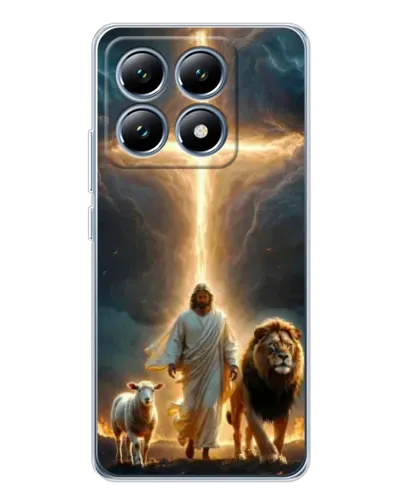 Чехол для Xiaomi 14T Pro с картинкой «Лев Иуды и Свет»
