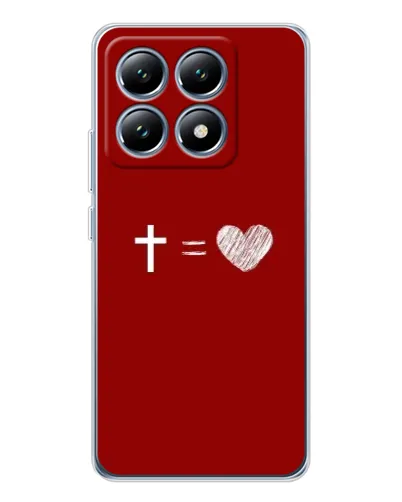 Чехол для Xiaomi 14T Pro с картинкой «Уравнение любви» Чехол для Xiaomi 14T Pro с картинкой «Уравнение любви»