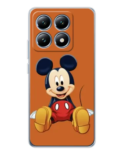 Чехол для Xiaomi 14T Pro с картинкой «Микки отдыхает»