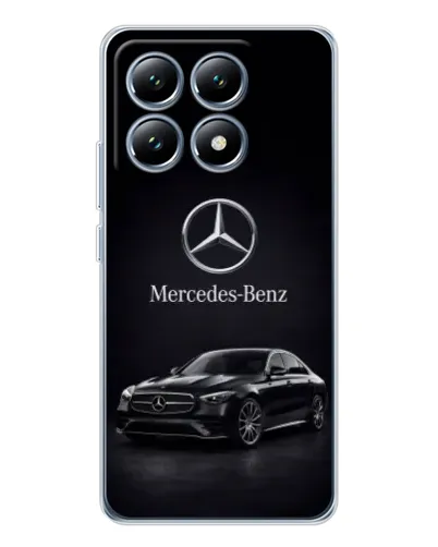 Чехол для Xiaomi 14T Pro с картинкой «Mercedes — решетка радиатора»