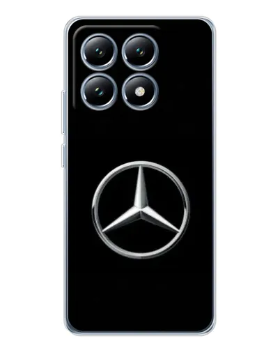 Чехол для Xiaomi 14T Pro с картинкой «Mercedes классический лого»